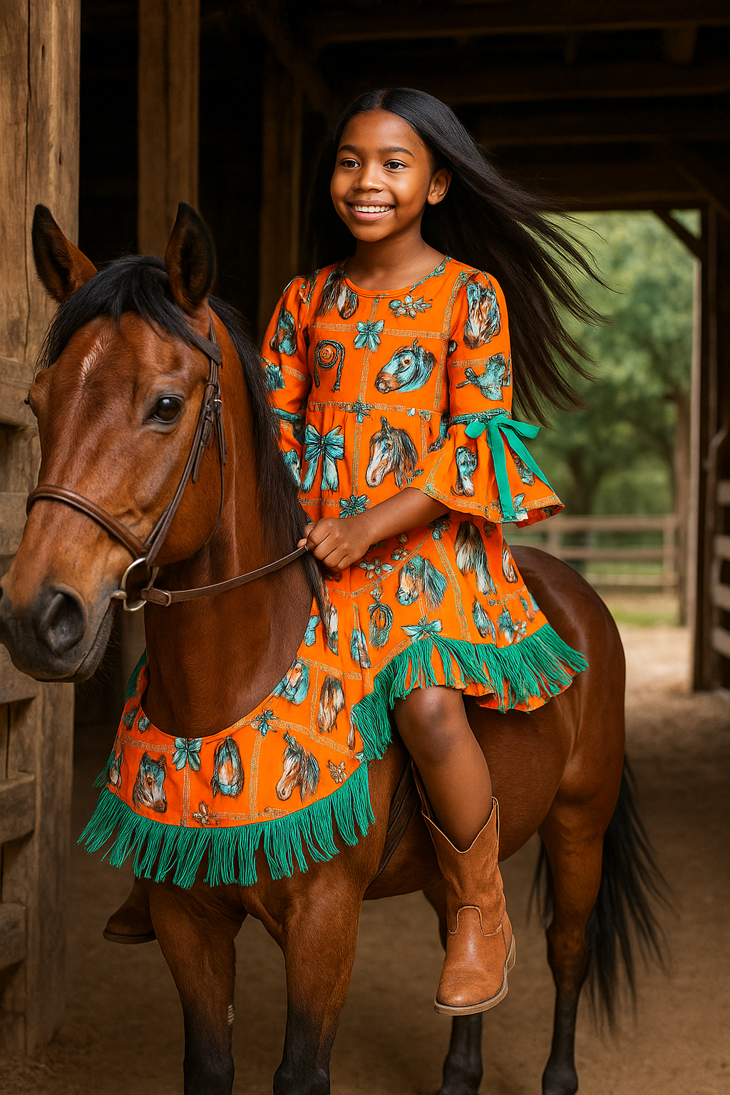 Western Fringe Dress