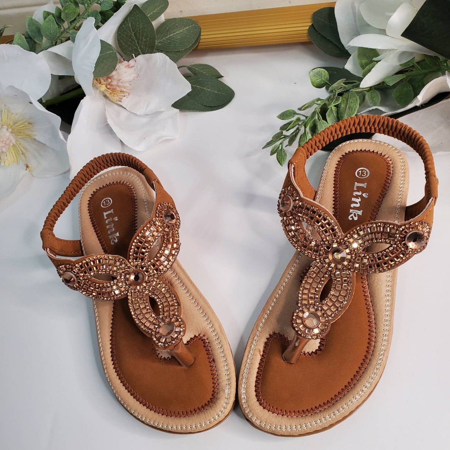 Rhinestone Sandals