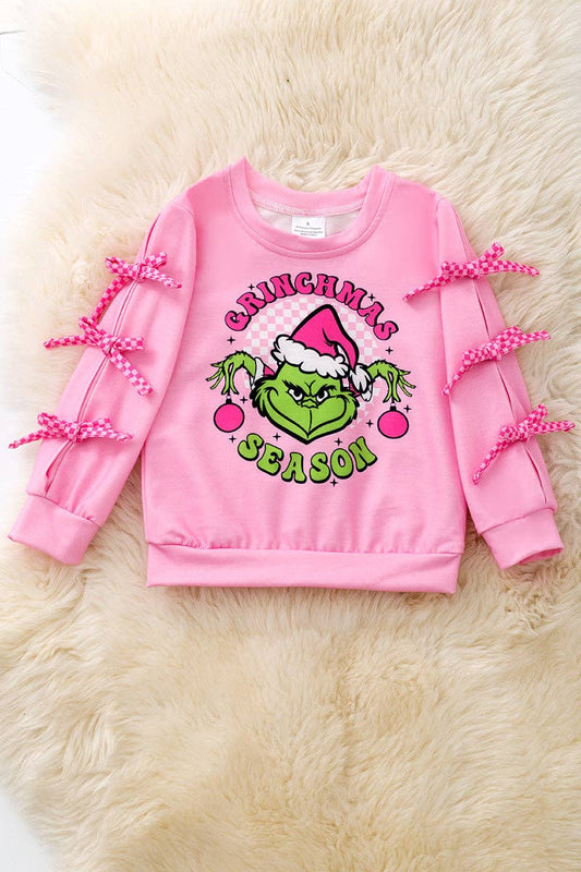 Pink Grinch Sweatshirt