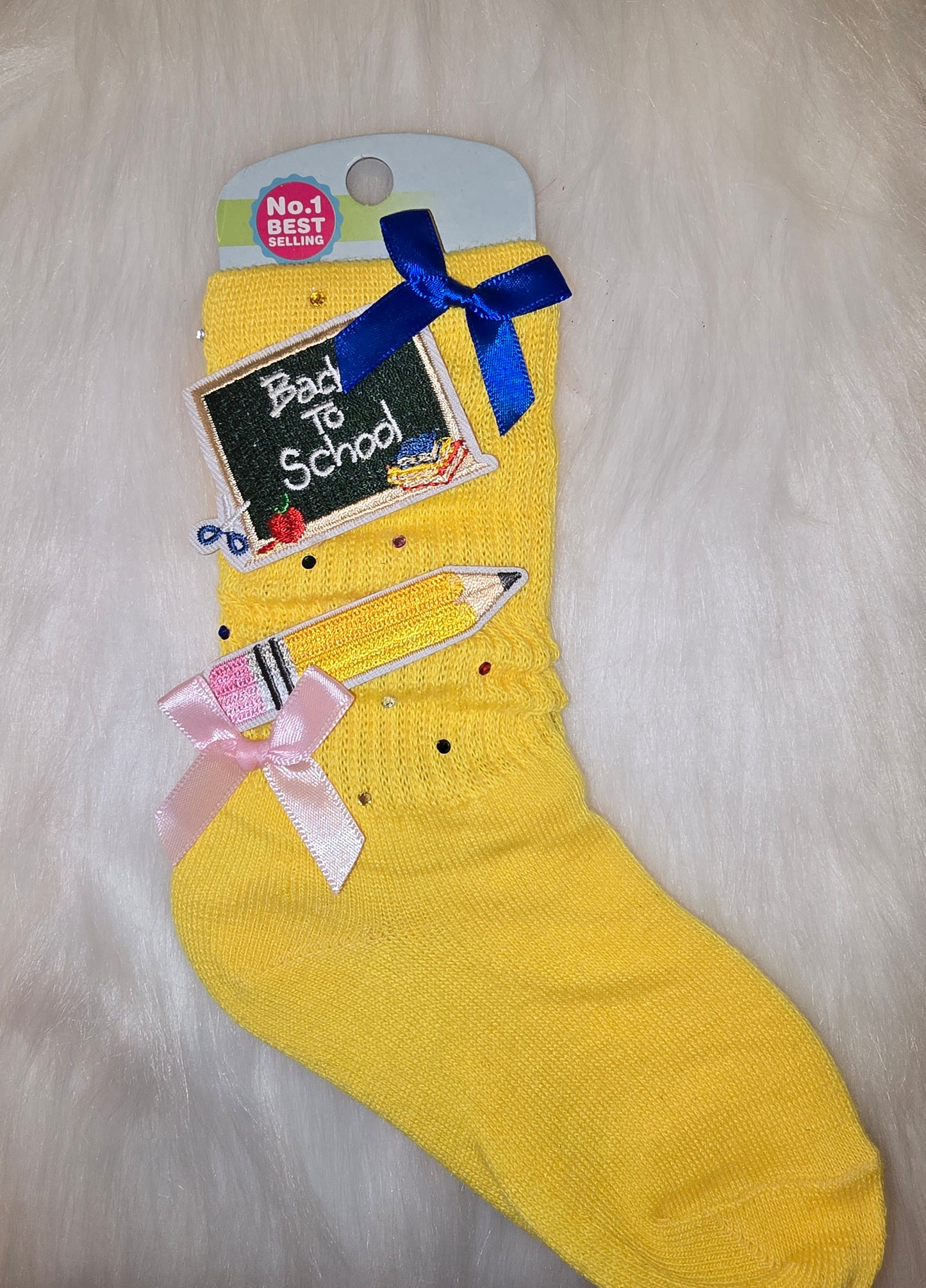 Back to School Slouch Socks